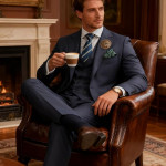 Mens Suit 3 Piece Slim Fit Suit