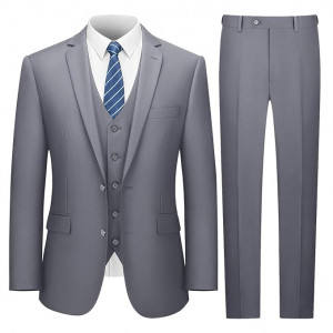 3 Piece Suits for Men Slim Fit Men's Suit