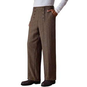 Men High Rise Regular Fit Causal Trouser Pant