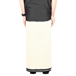 Cotton Temple Wear Dhoti , black