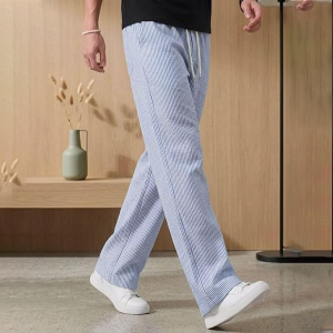 Men's Casual Striped Trouser