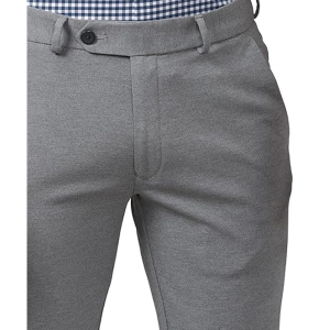 Mid Rise Formal Stretchable Knit Super Trouser