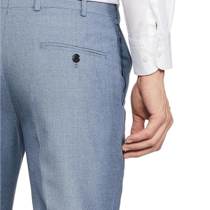 Men's Regular Fit Mid Rise Trouser